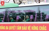 Những hình ảnh xúc động trong lễ giao quân ở Hà Nội
